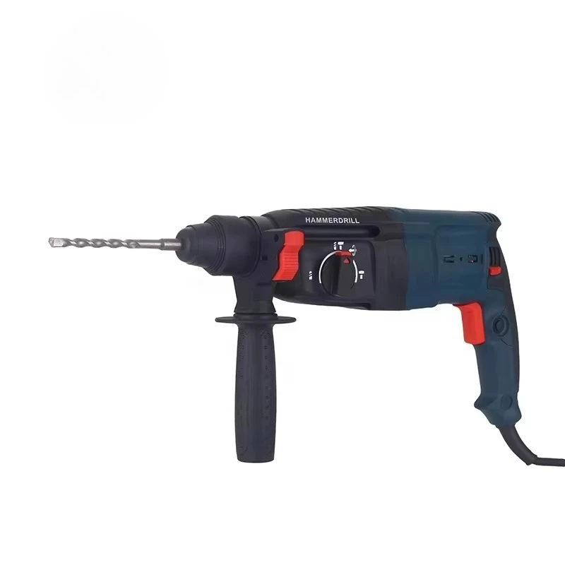 Round Handle Electric Hammer High-power Concrete Three-in-one Impact Hammer 3-in-1 26-volt Portable Plug-in Electric Hammer