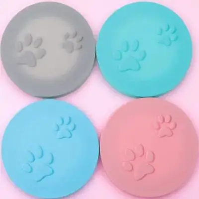 

4Pcs Reusable Silicone Pet Food Can Covers Easy Open Sealing Lid for Cat Dog Wet Food Storage No Pungent Smell