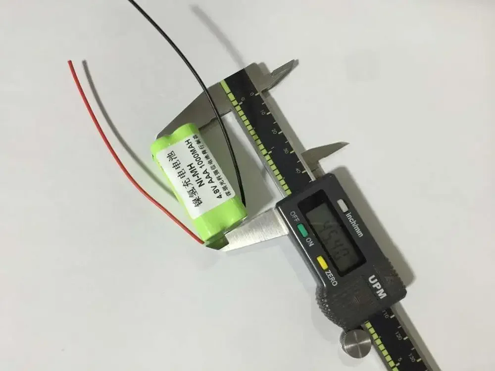 Nuevo auténtico 4,8 V AAA 1000MAh batería de níquel hidrógeno NI-MH placa de circuito equipo médico juguetes