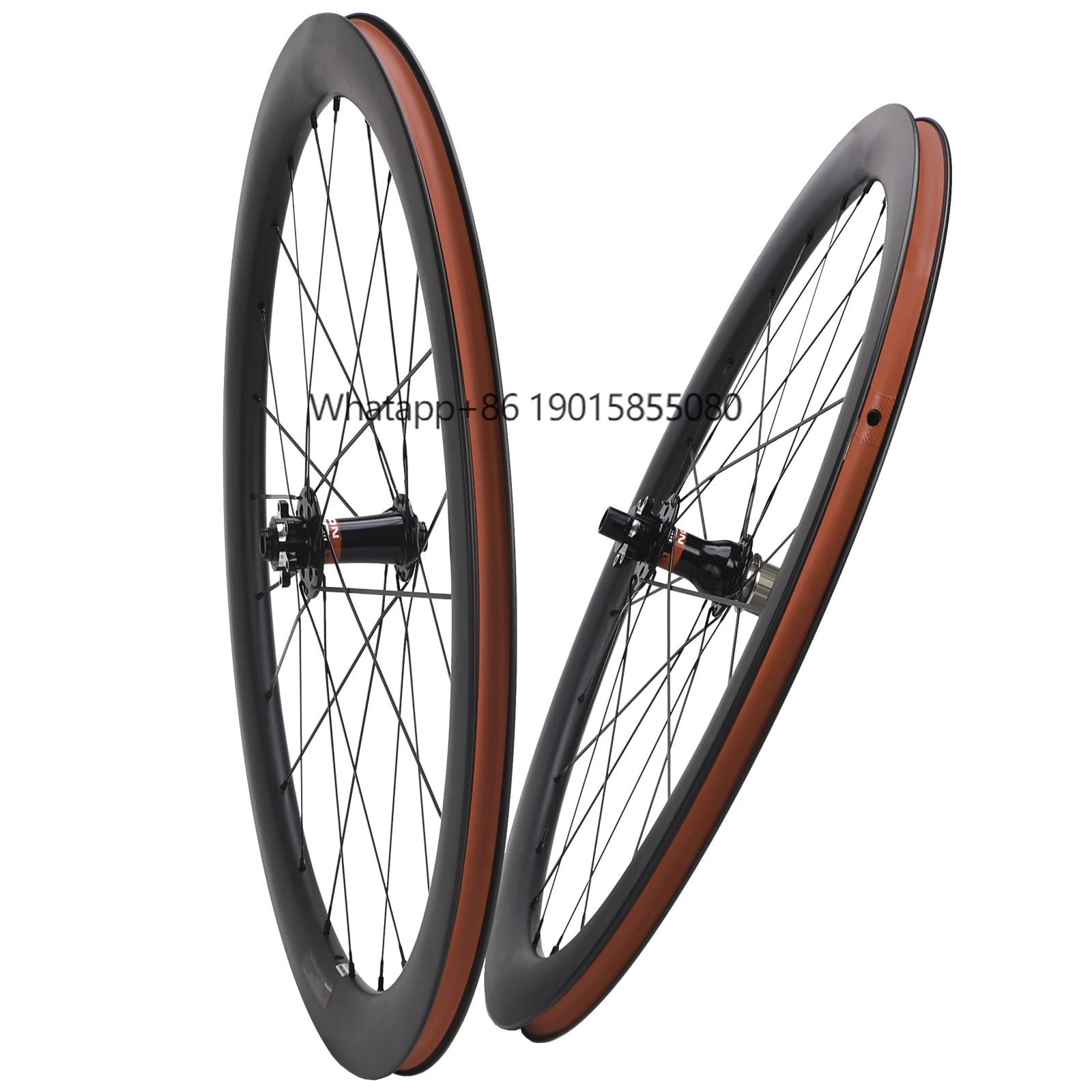 

High-Performance Carbon Wheelset 25mm Wide 38mm Depth Disc Brake Clincher Tubeless Compatible Carbon Rim Bike Wheel Technology