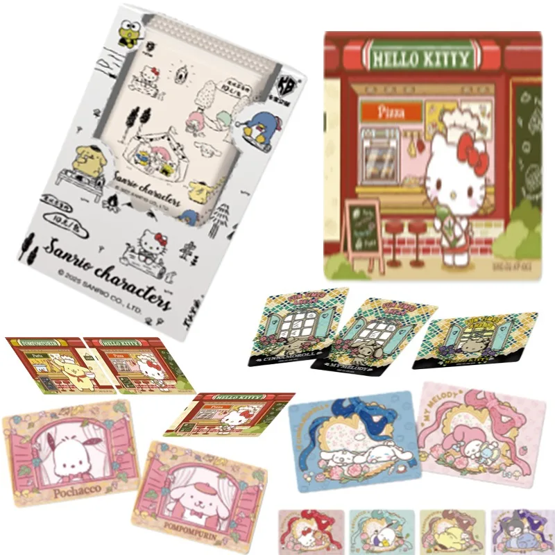 

Kabao, подлинная карточка с персонажами Sanrio, серия 2, коллекционная карточка, новый продукт, ограниченная серия, редкая периферия аниме, подарочные игрушки