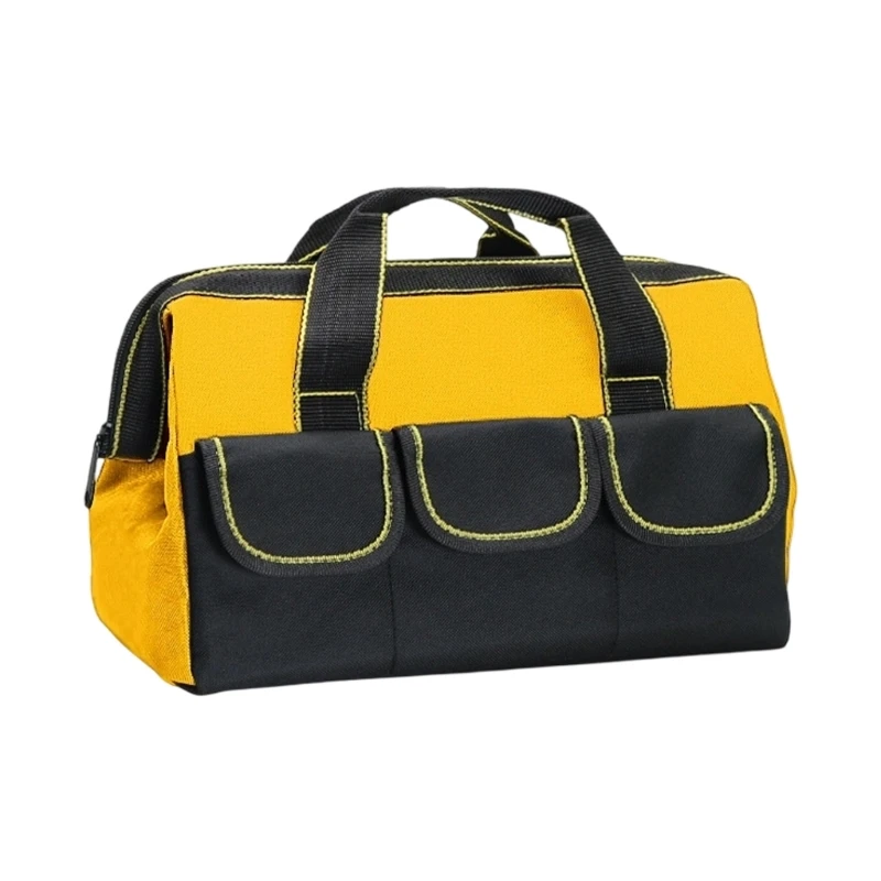 Multifunctional Tool Bag with Covered Top, Front Pockets and Handles high quality