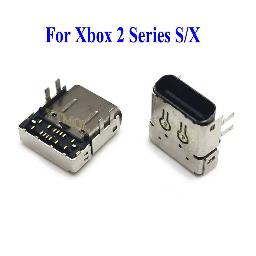 

20-100 шт. для Xbox 2 серии S X USB 3.1 Type C, порт для зарядки, разъем питания, разъем для контроллера, аксессуар для зарядки