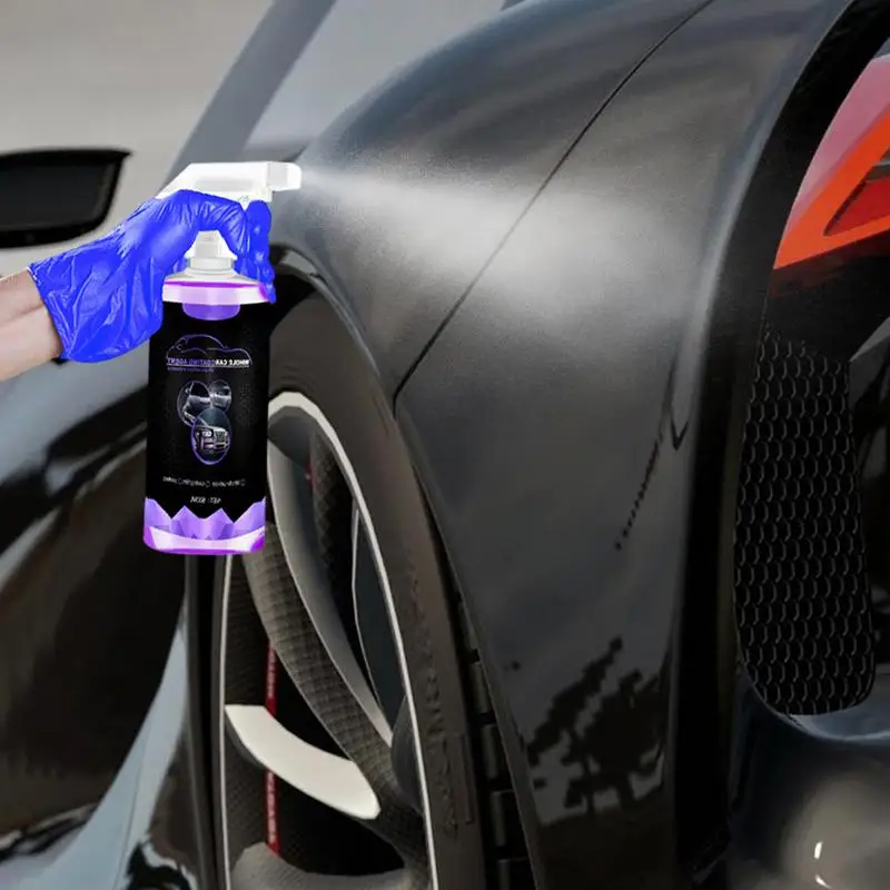 

Car Wax Coating Spray 500ml Car Cleaning Spray Exterior Long Lasting Automobile Paint Coating Agent Spray For Brighten Coating