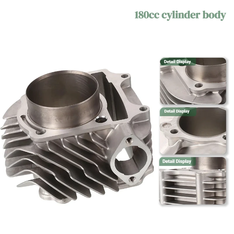 Premium Material Cylinder Heads Designed for 180Cc Engines: Perfect for Beach Bikes Go-Karts and Motorcycle ReplacementsHot
