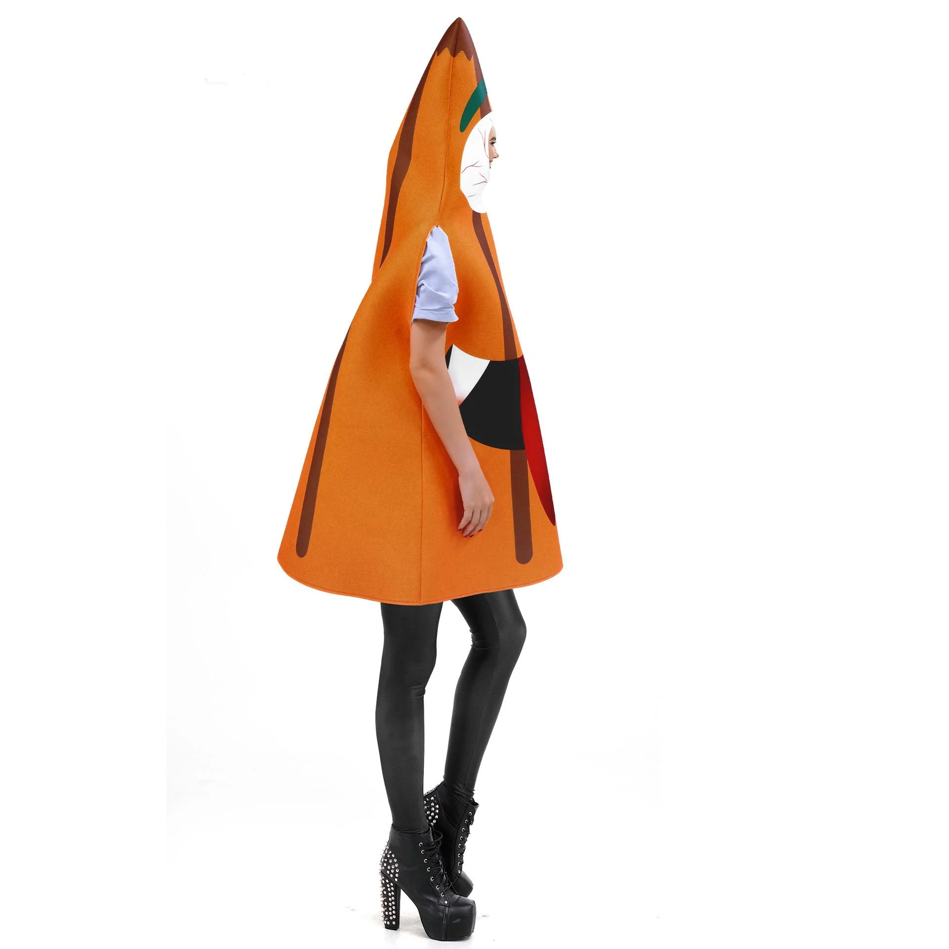 Children Funny Cosplay Anime Umbrella Costume Halloween Sponge Printed Disguise Suit Stage Show Party Clothing