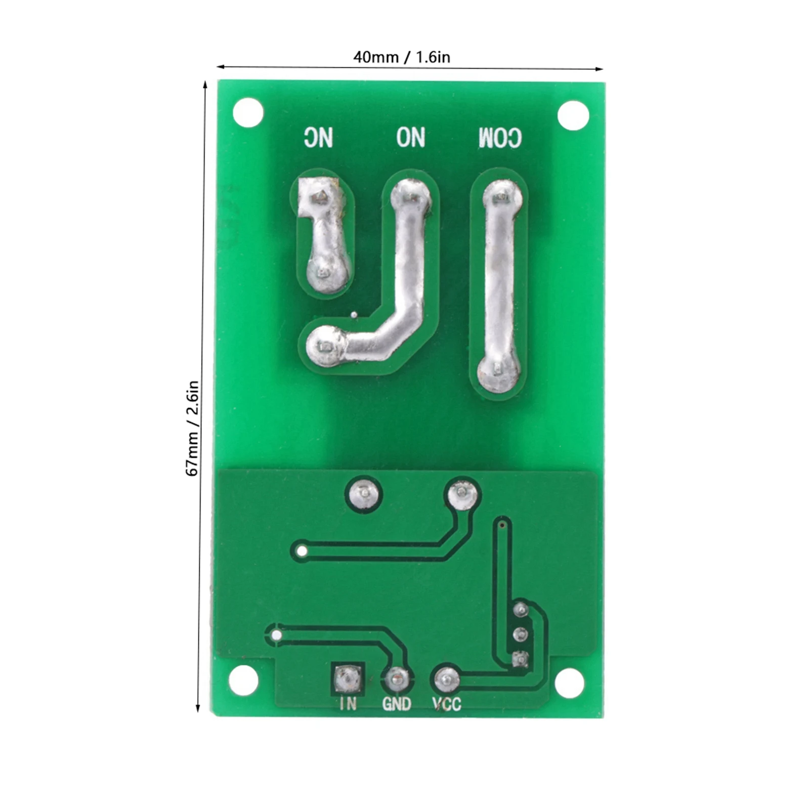 30A YYG-2 DC 5V/12V/24V Relay Module High Power One Way High/Low Level Trigger Optocoupler Isolation Relay Module