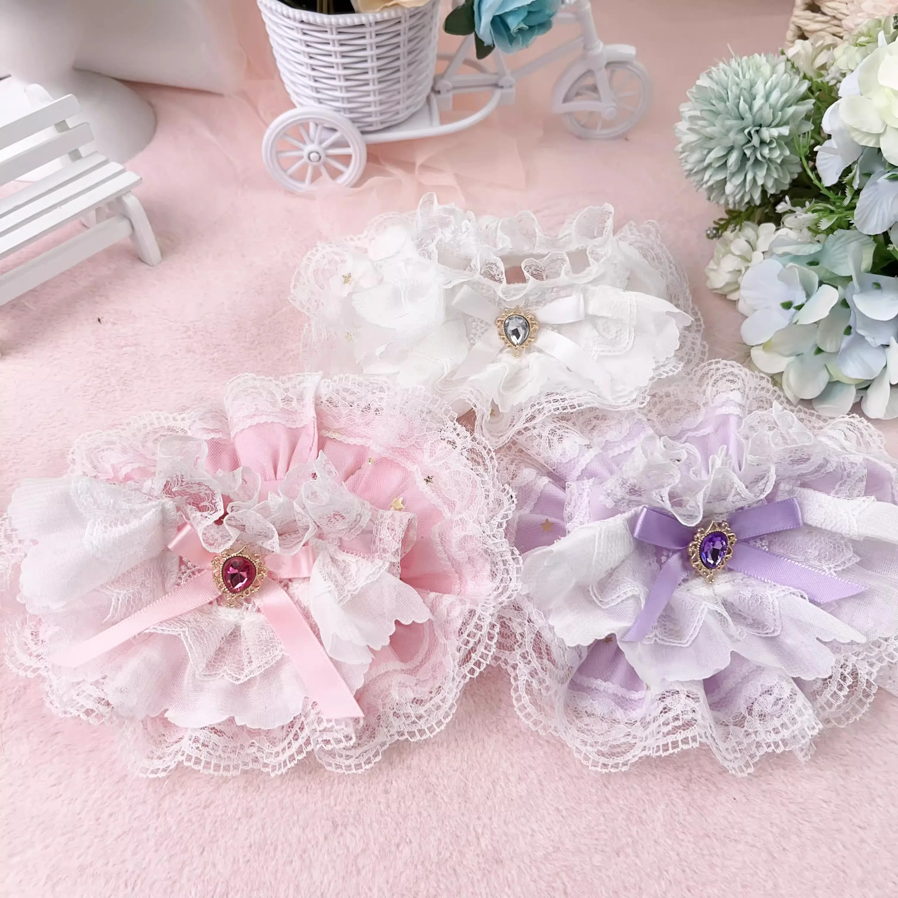 

Платье для куклы Лолиты 20 см - оригинальный белый мультяшный стиль, милый наряд для куклы для девочек, хит продаж, подарок на праздник, день рождения