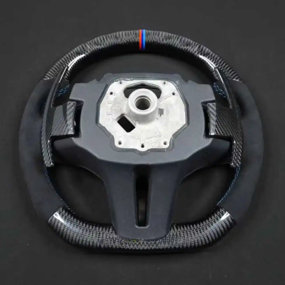 Custom M‑Style Carbon Fiber Steering Wheel For BMW G80 G82 F90 X3 X4