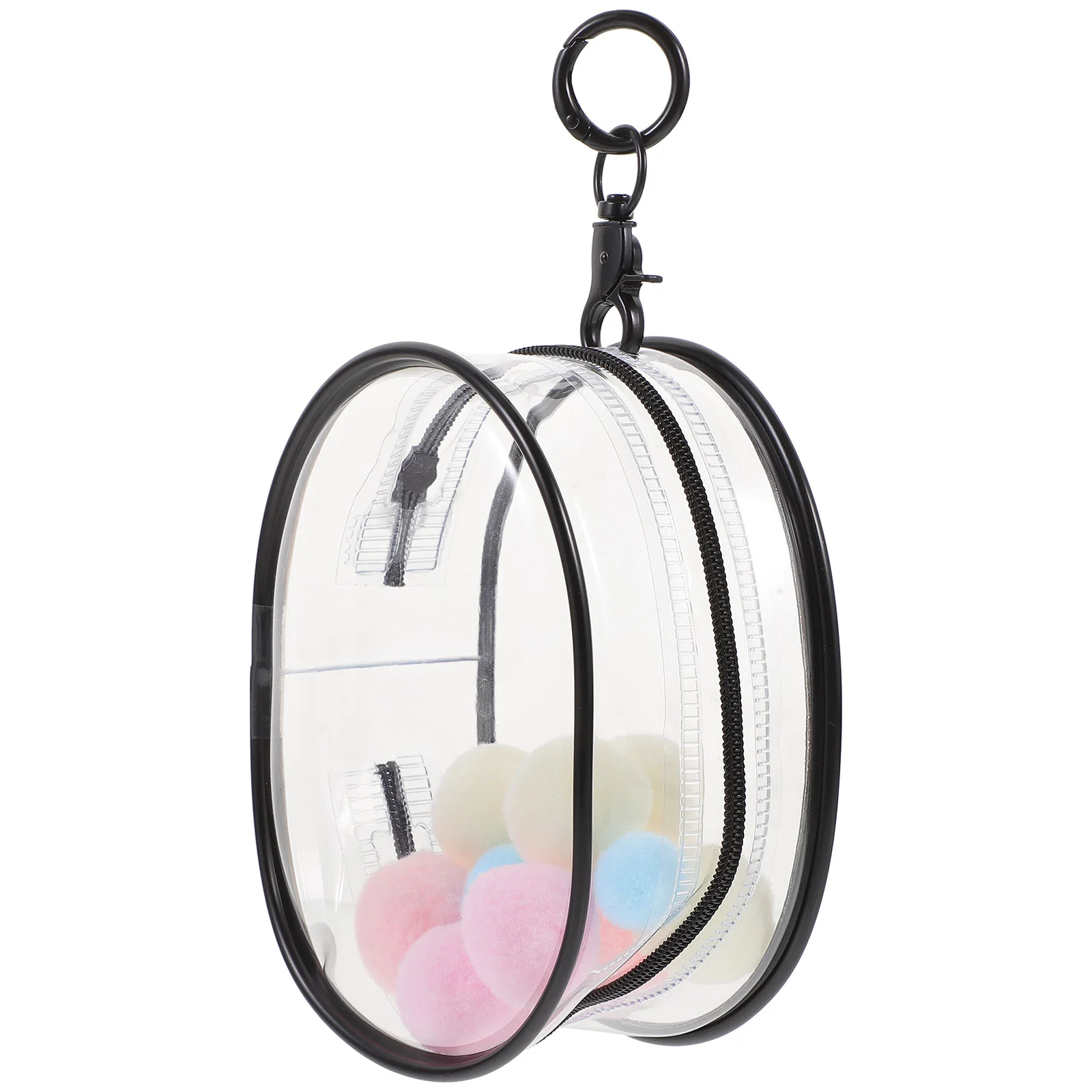 

Reborn Dolls Bag Backpack Hanging Lightweight Holder Out Mini Transparent Black Clear Storage Toddler