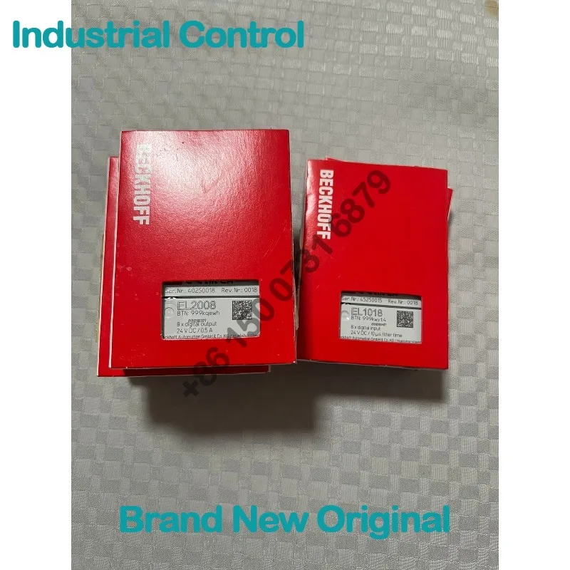 Beckhoff, EL1018, digital input, 8 channels, high-speed input module 24V DC