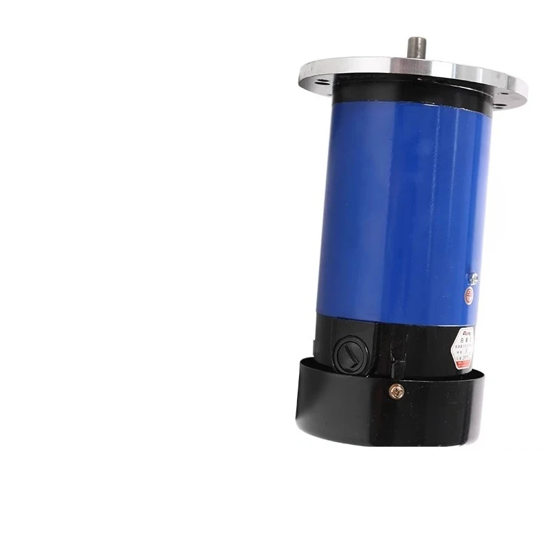 400W vertical round flange brushed DC plastic bag making machine motor