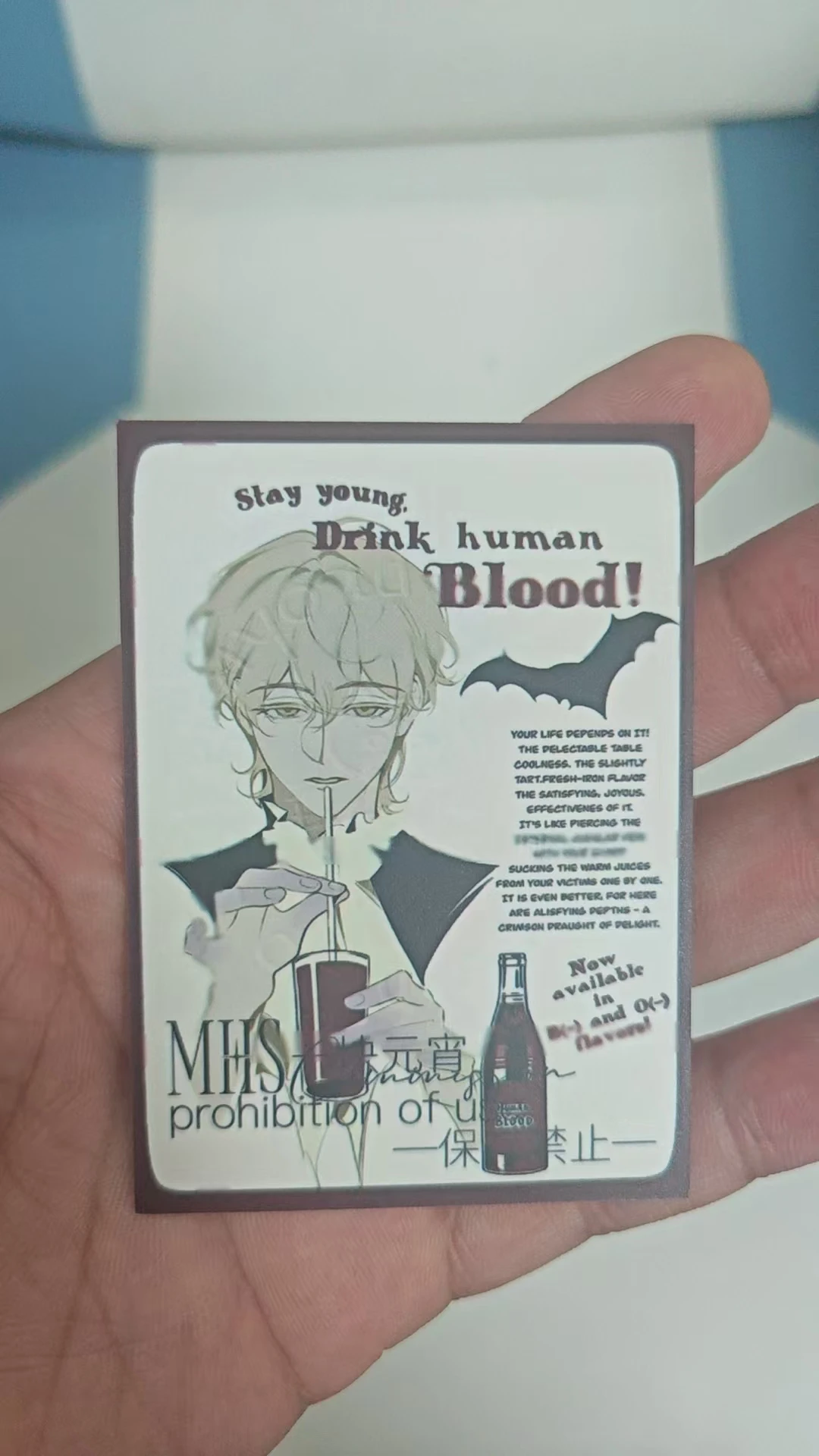 2Pcs/Lot Alien stage small card luka ivan high appearance peripheral exquisite creative card universal check-in camera artifact