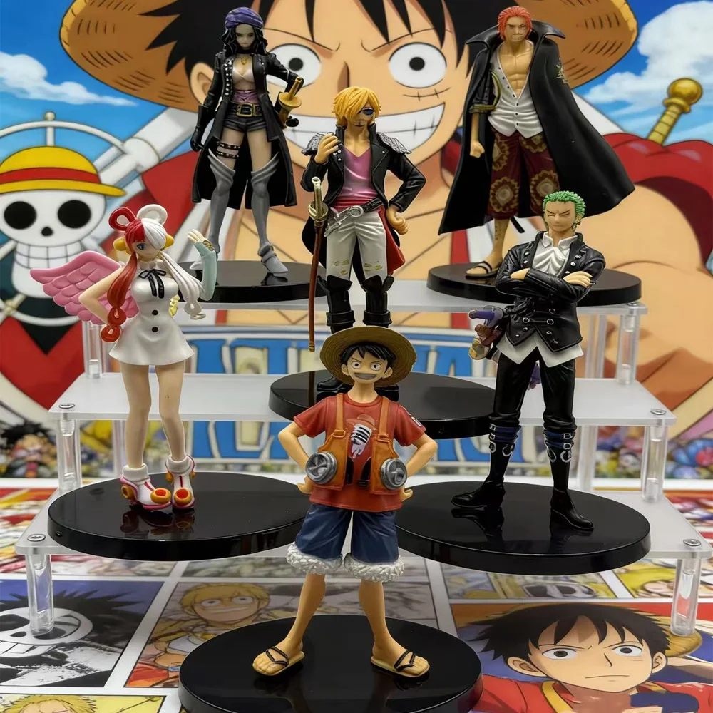 Figura de One Piece, Edición de Cine, Film Red, Robin, Roronoa Zoro, Luffy, Nami, Sanji, Uta, Figura de Acción de Anime, Muñeco de Colección, Regalo