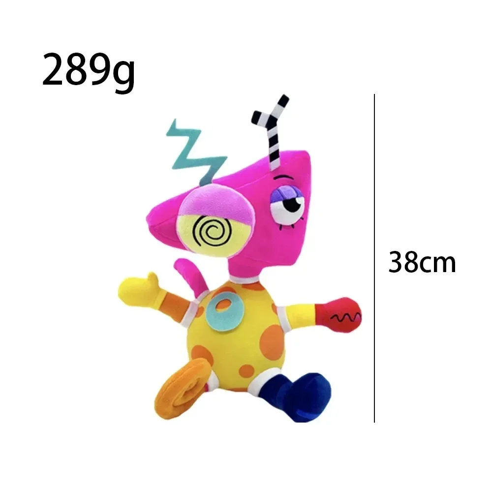 52style The Amazing Digital Circus Plush Pomni and Jax Plushie Doll Toys Cute Stuffed Animal Birthday for Kid Children Christmas