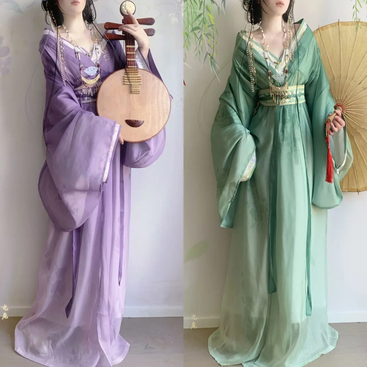 

Оригинальные традиционные китайские платья Ханьфу для женщин, костюм эпохи Войнующих царств с шлейфом, китайское платье с перекрестным воротником для дам