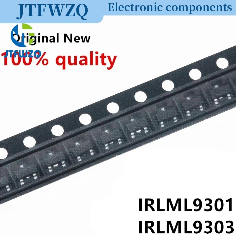 50 teile/los IRLML9301TRPBF IRLML9301 IRLML9303 IRLML9303TRPBF SOT-23 Auf Lager
