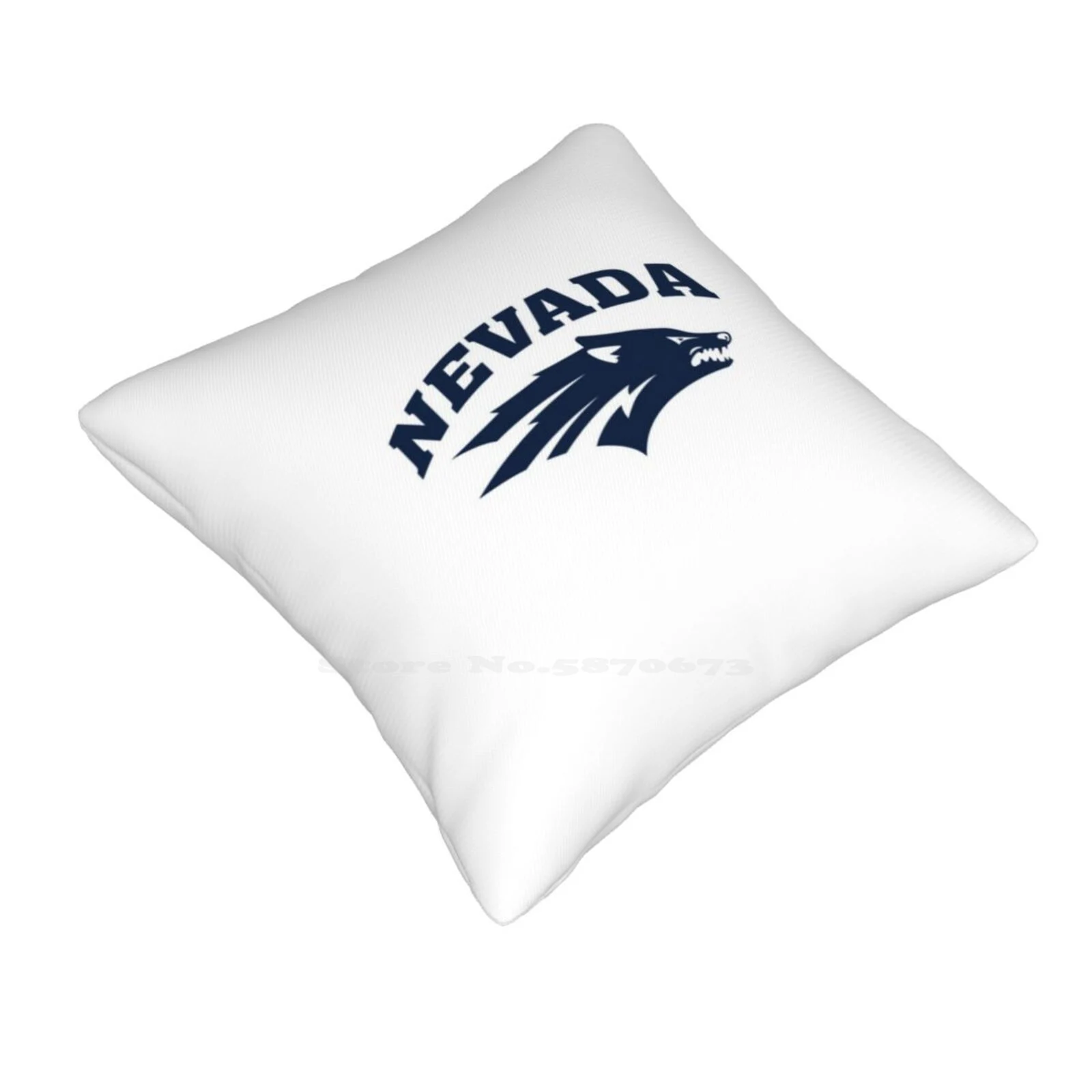 Charming Nevada Wolf Pack Design Throw Cushion Pillow Cover Nevada Wolf Pack Unr College University Of Nevada Reno Nv Las Vegas