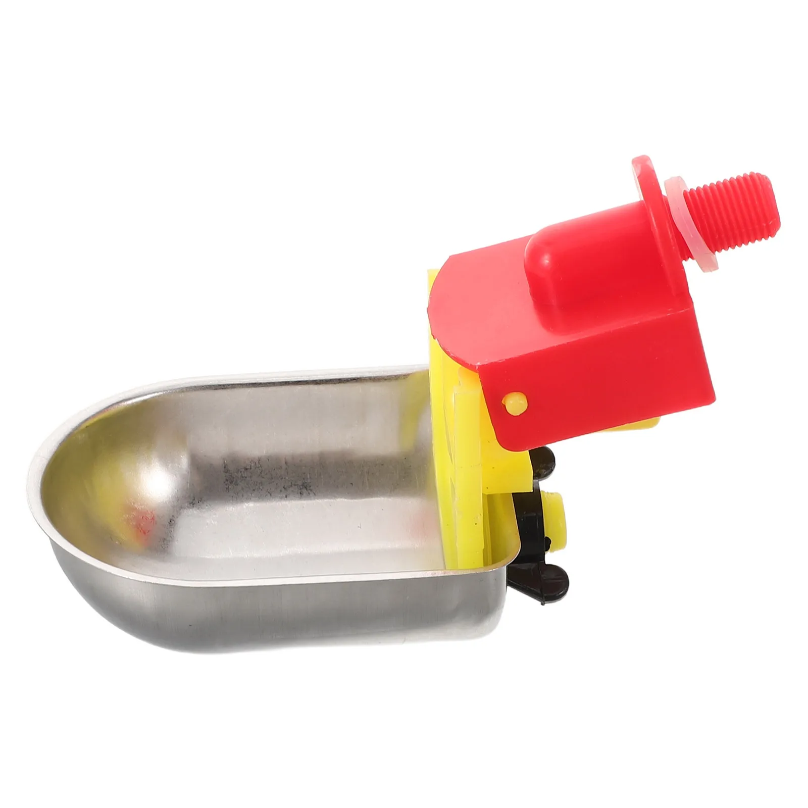 

Automatic Poultry Watering Cup Stainless Steel Chicken Waterer Bowl Gravity Feeding Waterer for Ducks Quail Chicken Coop