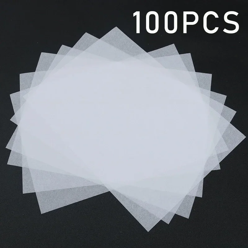 100pcs Tracing Paper Art Card making Copying Crafts Drawing Scrapbook Sheet Translucent Writing Kits Lettering