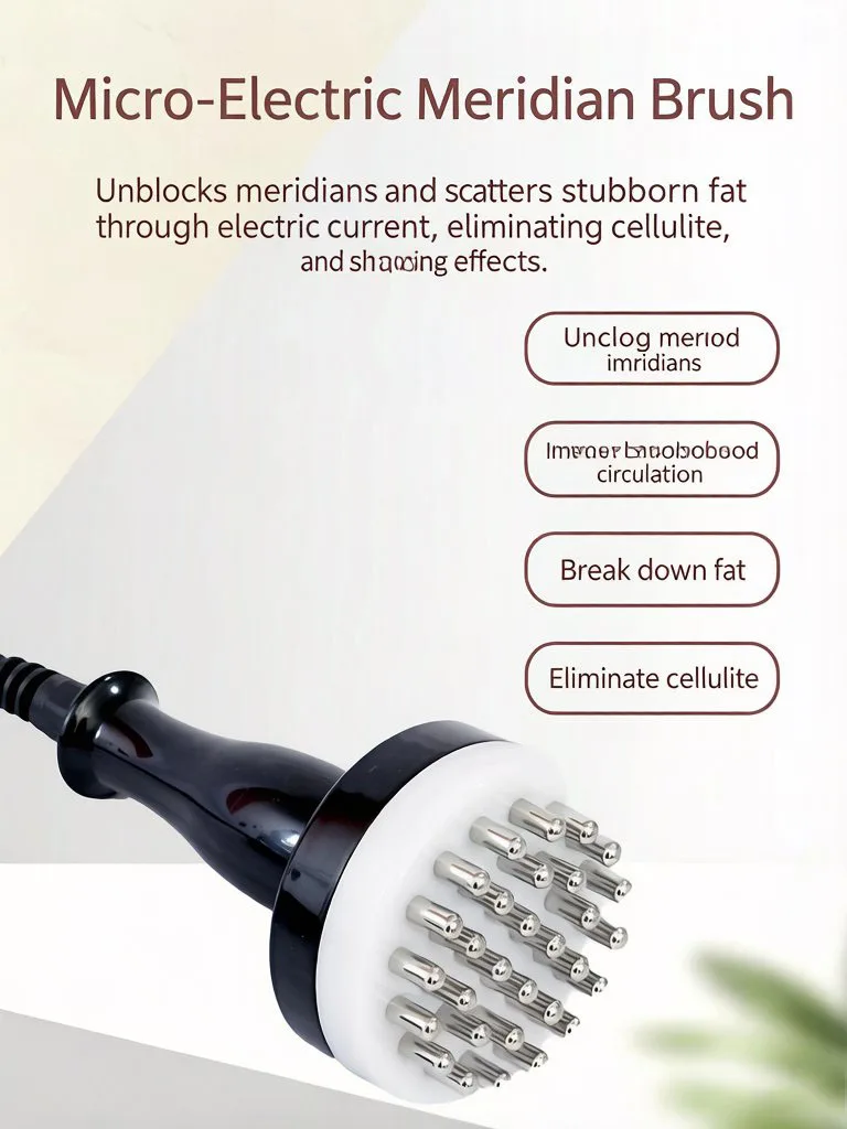 New Moonlight Treasure Box Touchscreen Moisture Removal Massage Device, Beauty Salon Specific Meridian Brush view 5