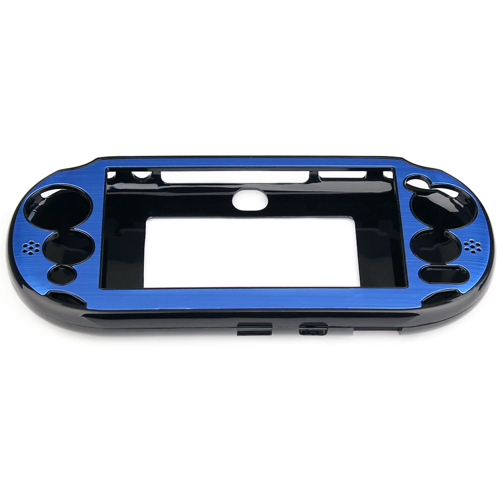 OSTENT Aluminum Metal Hard Case Cover Skin Protective Shell for Sony PS Vita PSV 2000 Controller for PS Vita 2000 Accessories