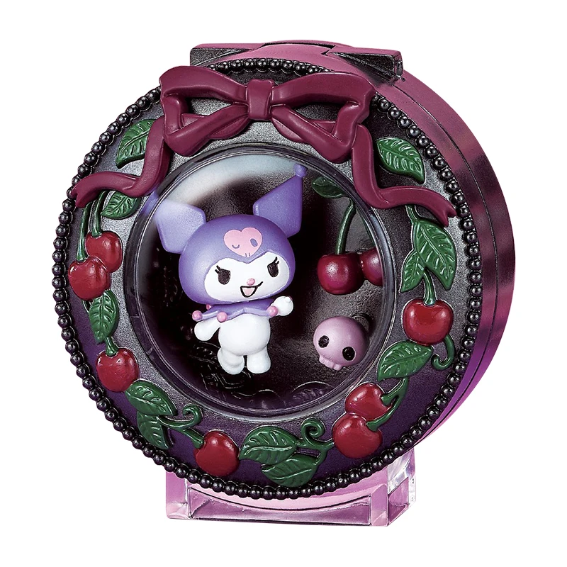 กล่องเครื่องสำอาง Re-Ment Melody โมเดลฉากจิ๋ว ของเล่นกล่องสุ่มตกแต่ง รุ่น Melty Compact สำหรับนักสะสมและแฟนคลับ