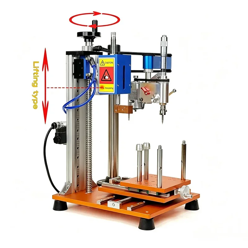 Desktop Pulse Hot Press Welding Machine, Mini Precision Pulse Soldering Machine for FPC Ribbon Cable