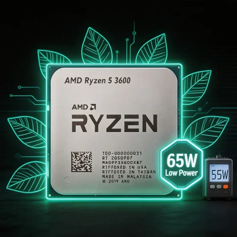 AMD Ryzen R5 3600 Gaming PC CPU 6 Core 12 Thread 3.6GHz 7nm 65W 32MB L3 AM4 Socket Desktop Processor