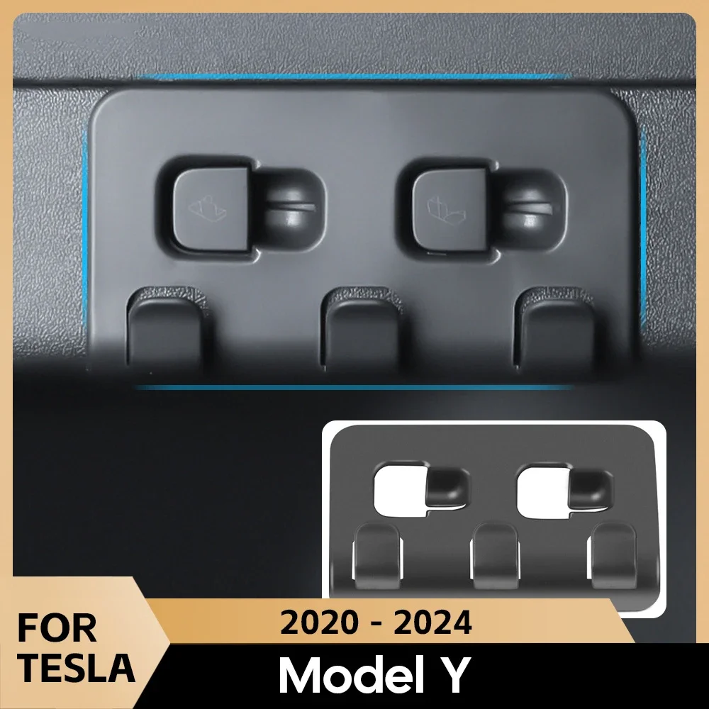 

Rear Trunk Hook Seat Button for Model Y Tesla Cargo Grocery Shopping Bag Holder Umbrella Hanger Storage Car Interior 2022