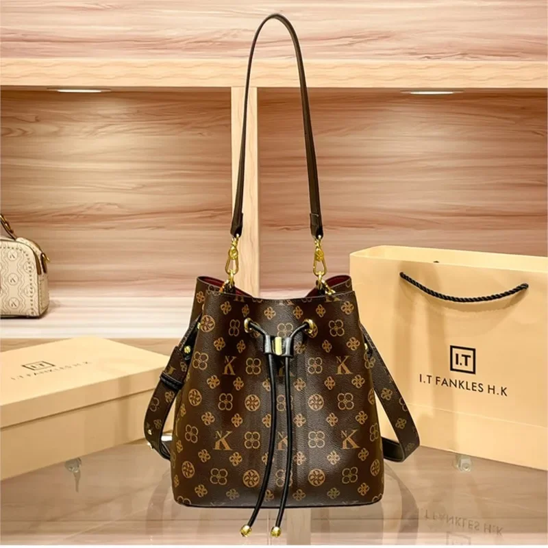 Chic Convertible Crossbody Bag For Ladies, Designer Leather Handbag, Adjustable Shoulder Bag For Women