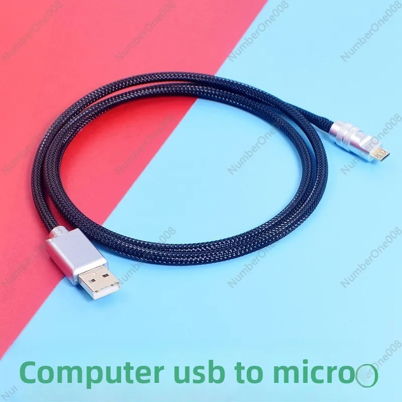 كابل بيانات الصوت من النوع C إلى Micro B OTG لمشغل هاتف Android ومحول الشحن السريع وموصل متعدد الوظائف #4