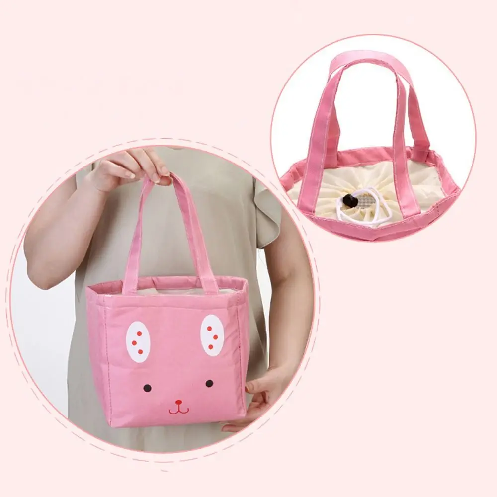 Travel Insulated Thermal Bag Portable Cute Animal Picnic Breakfast Organizer Keep Warm Lunch Box