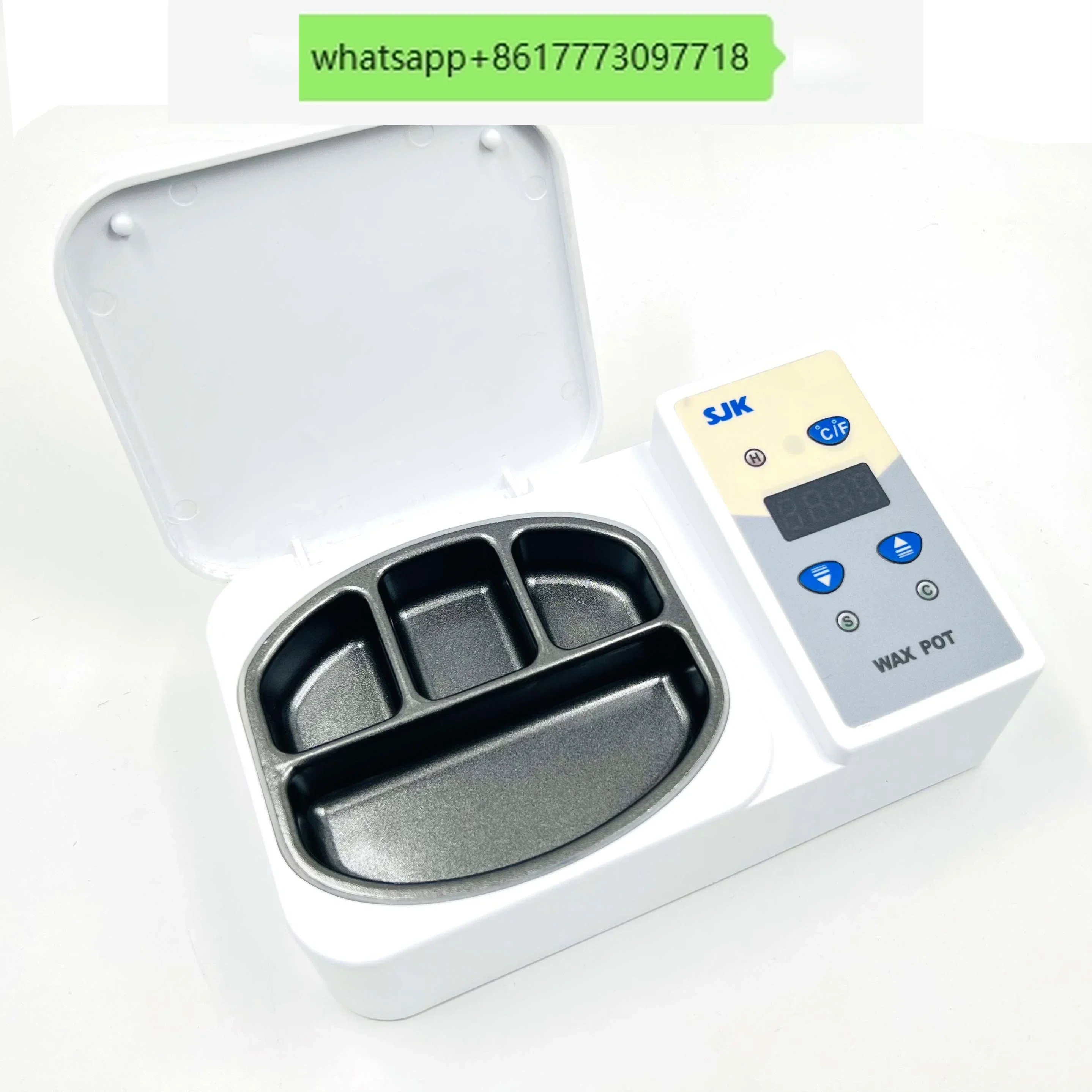 SJK LAB  Digital Wax Heater Dipping Unit lab Wax Pot Unit Dentist Lab Equipment 4-SLOT