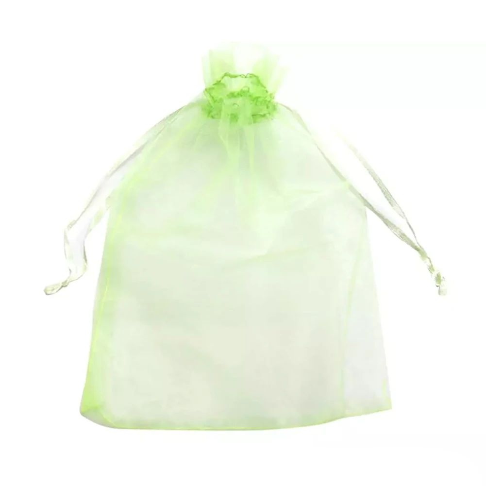 

Figs Fruits Soft Green Appearance Harvesting Mesh Netting Barrier Protect Your Fruit Upgraded Drawstring Design