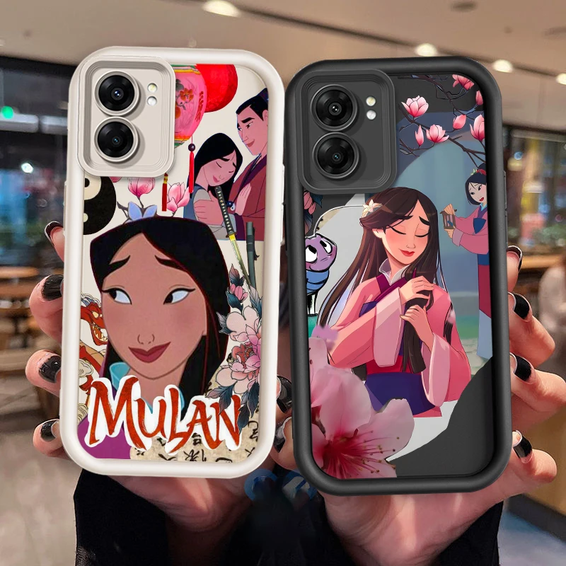 

Disney Mulan Cartoon For OPPO A98 A78 A94 A76 A74 A58 A55 4G 5G A9 A53 2020 A36 Eye Ladder Cover Capa Fundas Phone Case