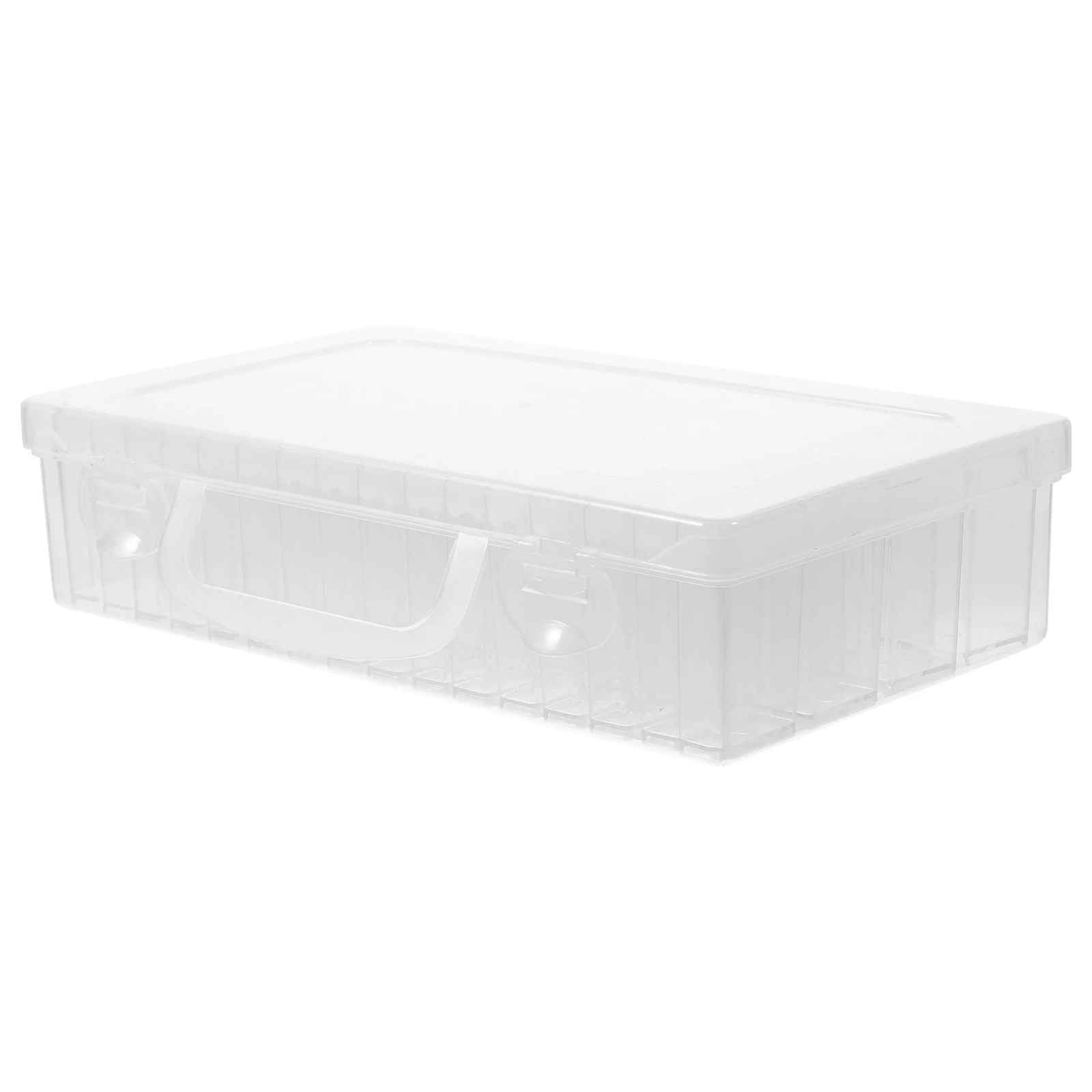 

48 Cells Storage Box Transparent Plastic ganizer for Gardening Clear Seeds ganizer Small Items Portable Efficient Practical