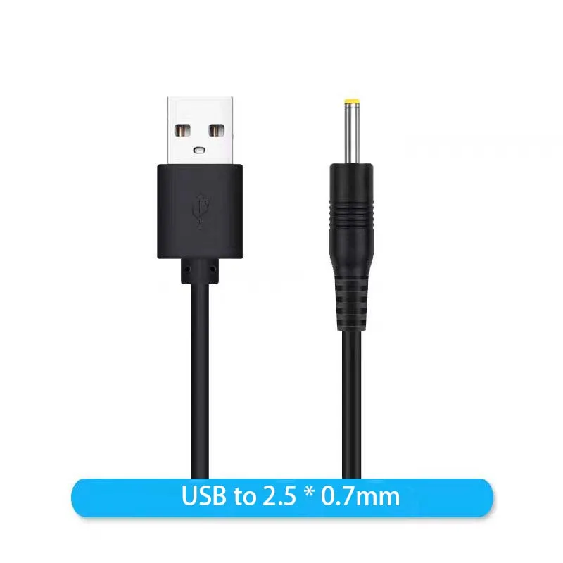 USB Power Cord To DC Circular Hole 5.5-2.1 Plug Fan Desk Lamp Toy 3.5 Router Audio Charging Cable