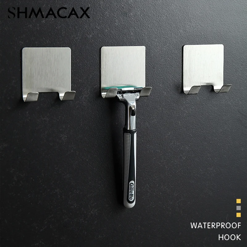 Punch Free Razor Holder bagno Storage Wall Hook Razor Rack mensola per rasoio da barba da uomo per accessori da cucina per il bagno