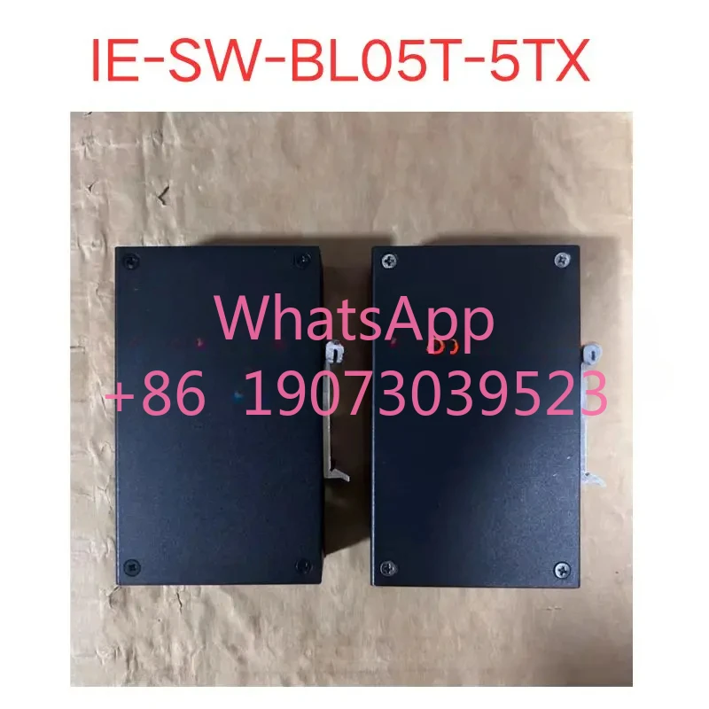 Interruptor IE-SW-BL05T-5TX usado 1240850000    testado ok envio rápido