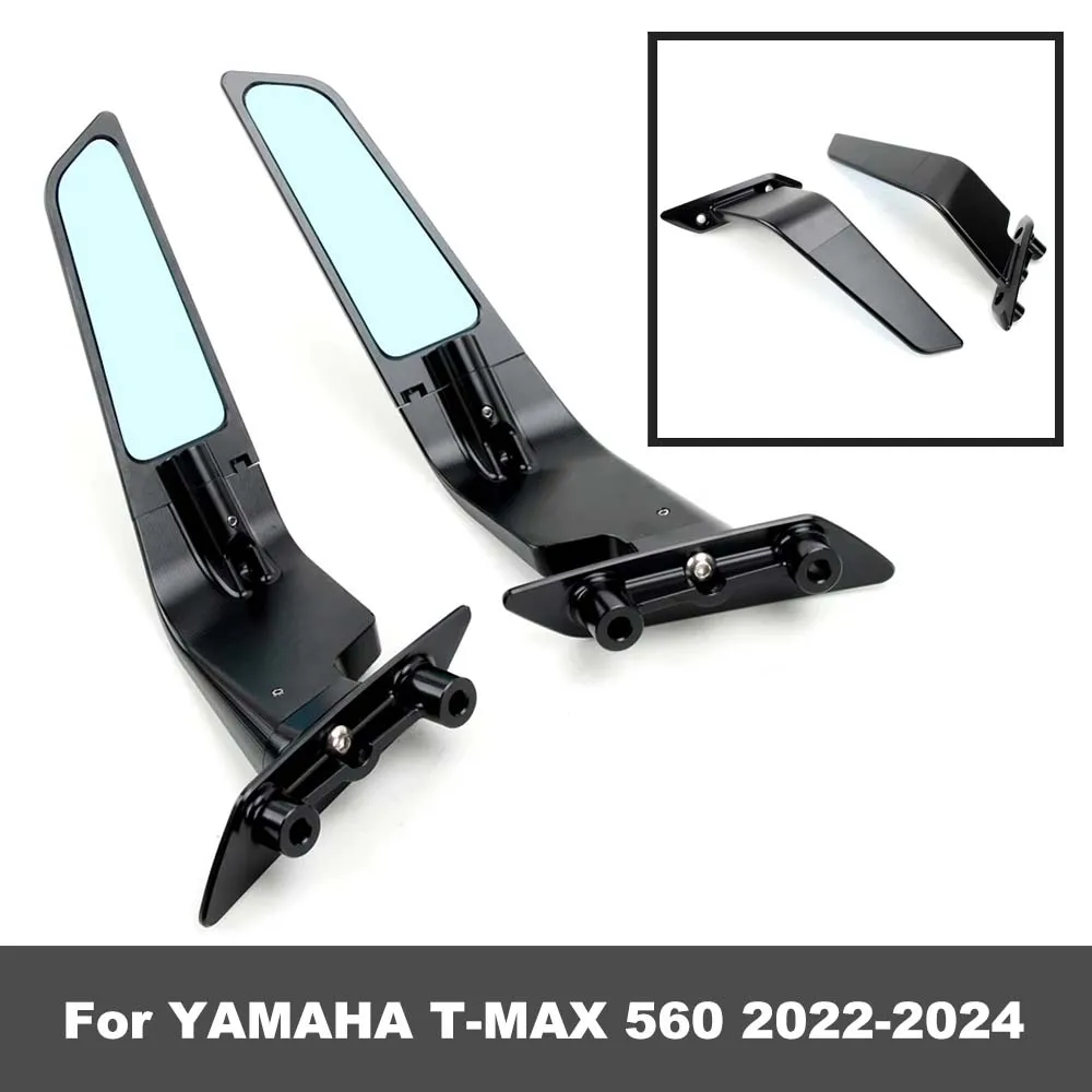 TMAX560 2024 Motorcycle reflective Adjustable Aluminum reversing mirror For YAMAHA TMAX 560 T-MAX 560 T-MAX560 2023 2022