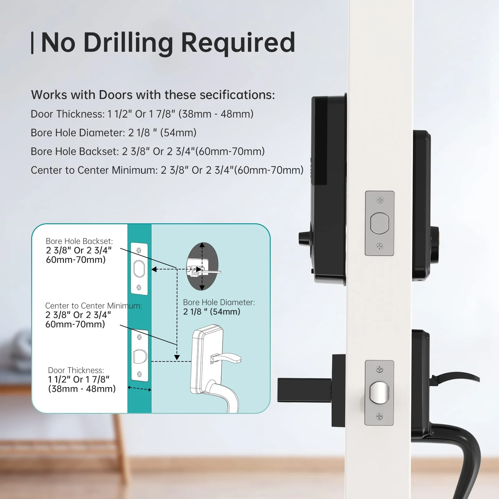 Hornbill Wifi Smart Door Lock Keyless Entry With G2 Gateway Fingerprint Deadbolt Locks Keypad Front Electronic Lock Remote Home