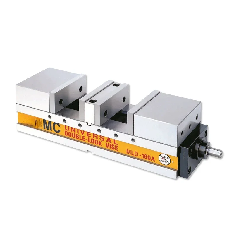 MC Heart-Seeking Fine-Tuning Double Clip Vice MLD-100A/160A High Precision Parallel-Jaw Vice