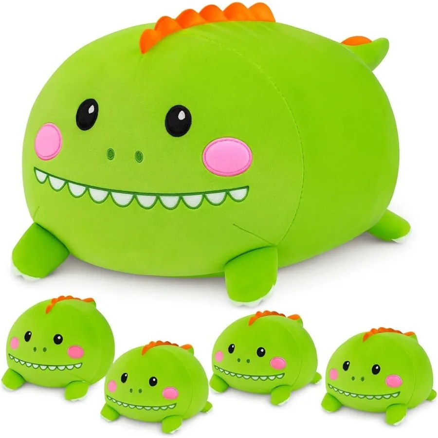 

Dinosaur Plush Stuffed Animal Set with 4 Baby Dinos Soft Stuffed Toy Pillow Cute Birthday Gift for Boys Girls 15