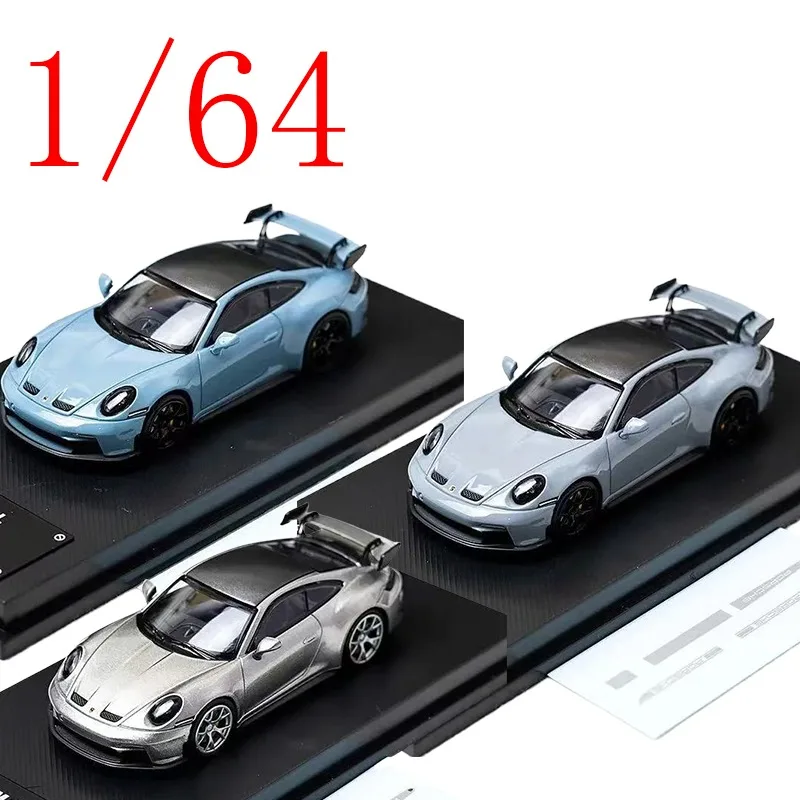 

JY литая под давлением модель автомобиля Porsche из сплава в масштабе 1/64 Porsche 911 GT3, игровые транспортные средства, игрушки для мальчиков, подарок, оригинальная коробка