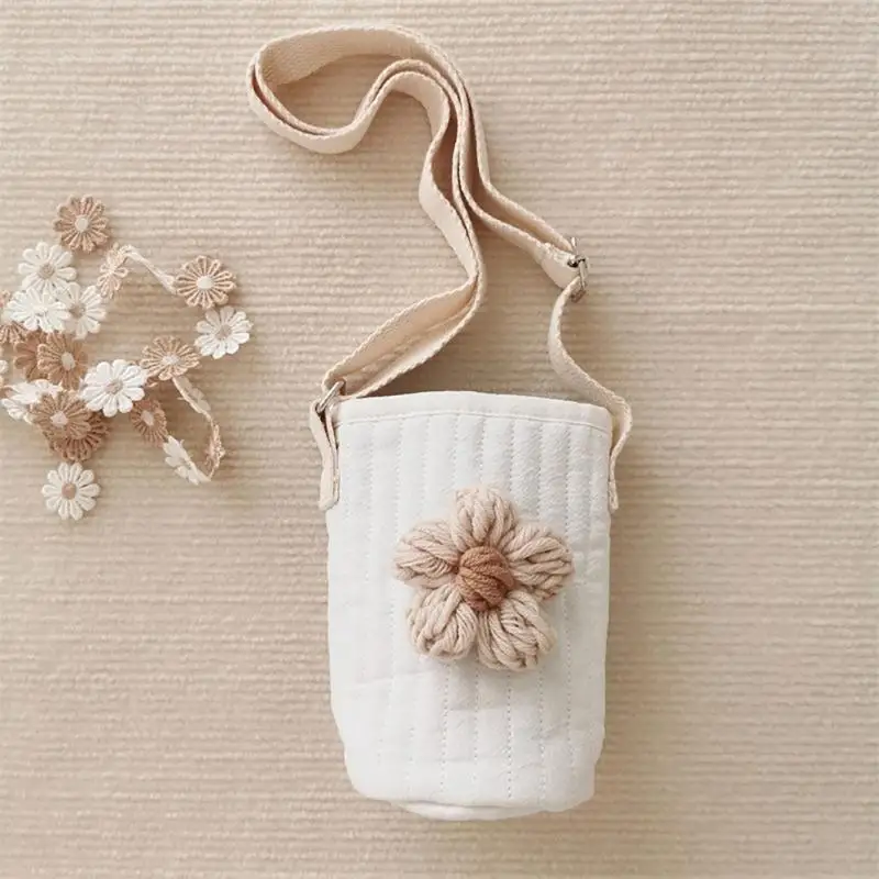 F19f Botella agua Bolsa cruzada con correa para botella acolchada botella botella botella para