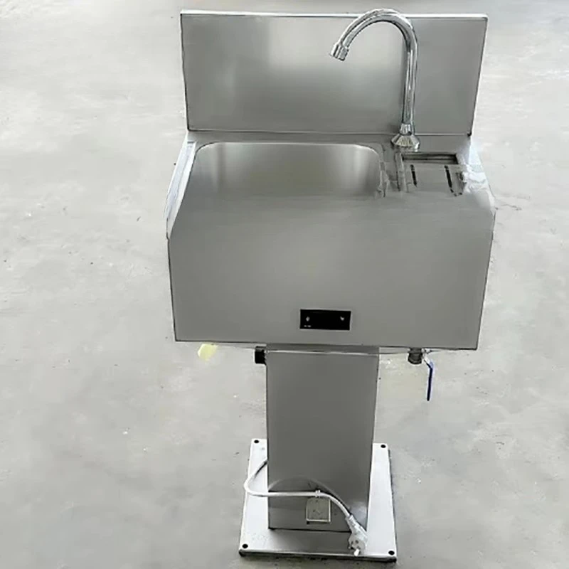 Stainless steel electric knife disinfection sink foot operation integrated non-contact disinfection long service life