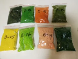 30 g artificial tree powder micro small garden decorative landscape DIY crafts accessories eight kinds of color