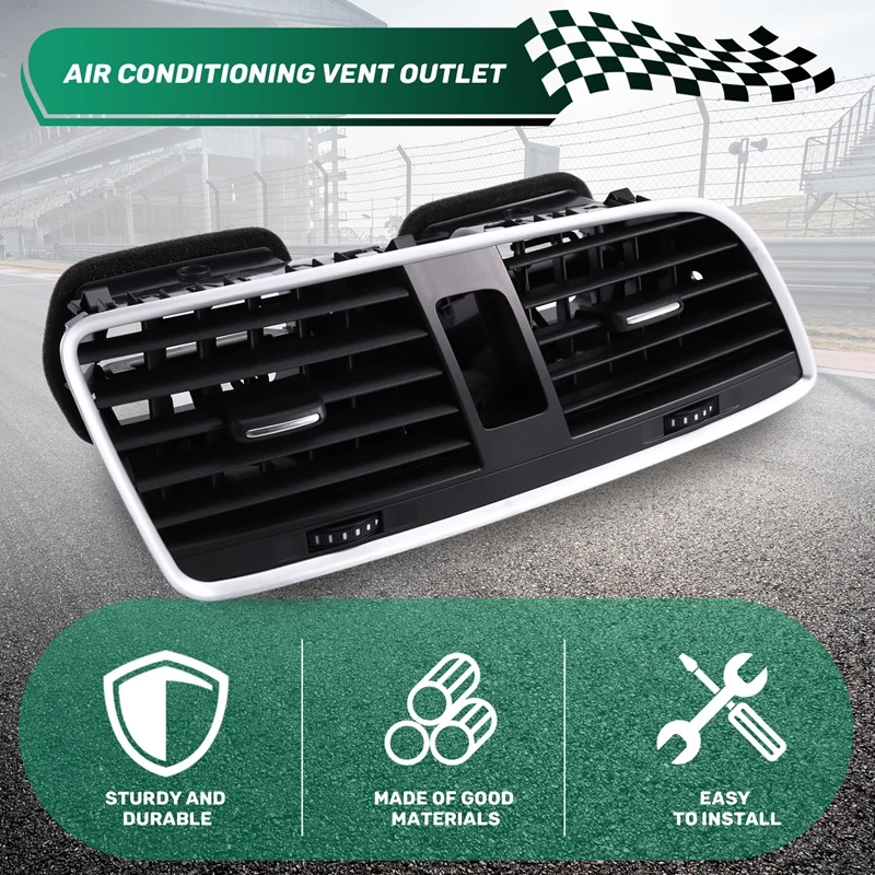 Super Sale 8UD820951A/B/C Front Dash Center Console Air Outlet Middle Air Conditioning Vent Grille for Audi Q3 2013-2015