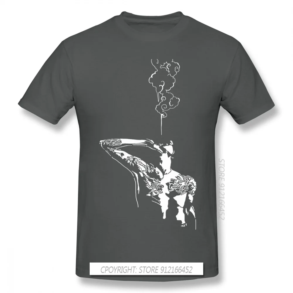 Men Yakuza Kiwami Kazuma Kiryu Majima Yumi Game T-Shirt Funny Tops Active Pure Cotton Tee Harajuku TShirt